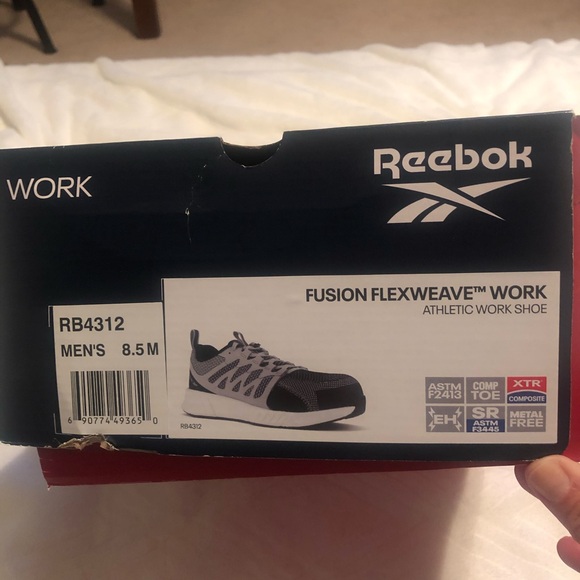 Reebok Fusion Flexweave Work Athletic Shoe - Picture 8 of 8